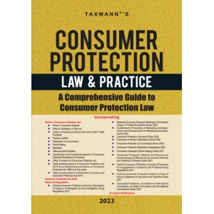 Taxmann's Consumer Protection Law & Practice by Taxmann's Editorial Board [Edn. 2023]